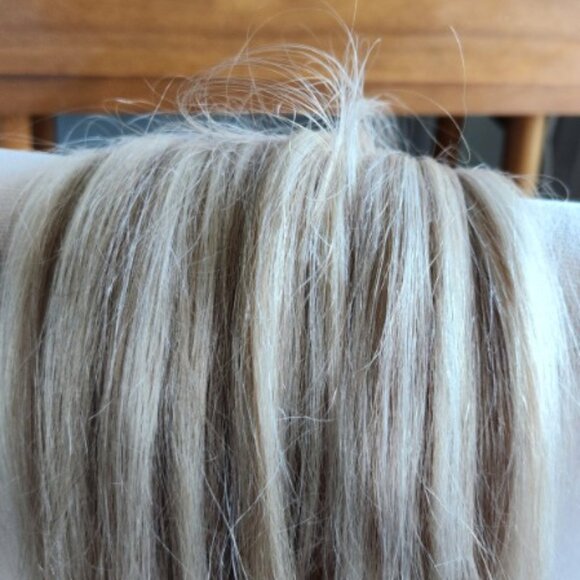 New! Foxy Locks Invisible Clip ins 20 inch 200 grams in creme brulee - Picture 7 of 7